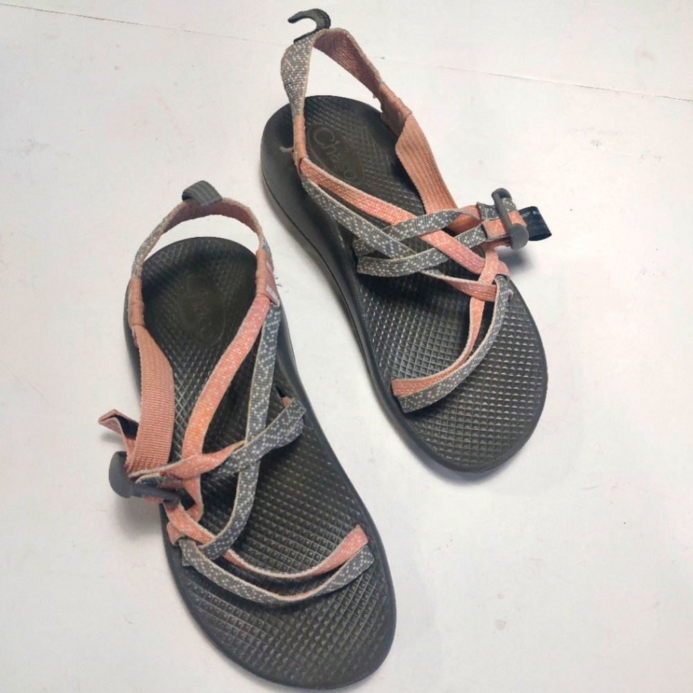 Chaco Women's Sandals - Pink and Gray